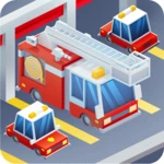 idle firefighter tycoon android application logo